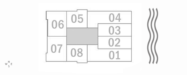 Ten Museum Park Apt #1001 floor plan