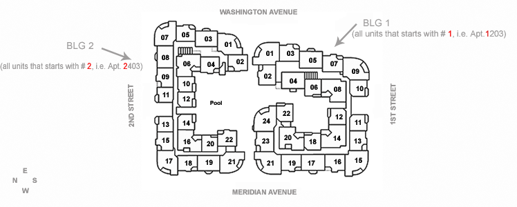 Cosmopolitan Apt #2420 floor plan