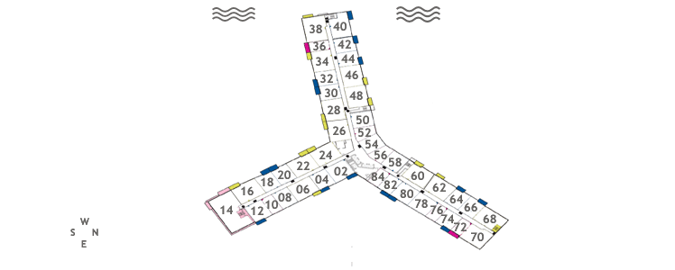 Flamingo Apt #544S floor plan