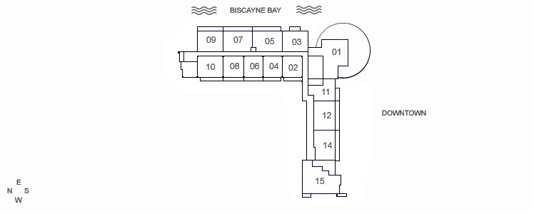 1800 Club Apt #3802 floor plan