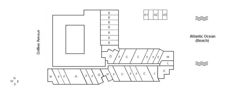 W Hotel & Residences Apt #707 floor plan