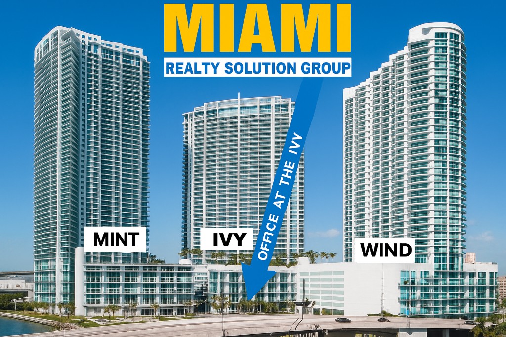 Miami Realty Solution office at the Ivy, Brickell